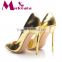 The most popular high heels Golden party shoes