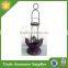 OEM Acceptable lotus flower decorative candle holder glass tube candle holder Candle Holder