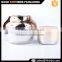 High end clear acrylic jar with facial massage device 30ml 50ml