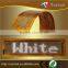 P3-12x48dot white color programmable flexible led scrolling sign with smartphone Bluetooth communication