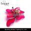 2015 Latest New Design Hot Selling Pink Flower Korean Cheap Crystal Rhinestone Brooch Quality Choice