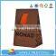 Hot Sale Stand Up Kraft Paper Bag With Clear Window/kraft paper small gift bags