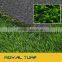 Natural colour artificial grass for landscape U shaped fiber