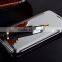 Samco Newest Luxury Clear View Shockproof Flip Leather Phone Covers Case for LG G5