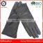 Helilai Fashion Ladies Sheepskin Gloves With Real Rabbit Fur Lining Gloves