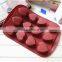 Dongguan silicone products decorating chocolate hunman heart shape cake mold