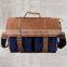 fashionable waxed canvas messengers bag for college