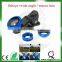 3-in-1 Universal Cellphone Lens Clip + 0.67X Wide + Macro Lens + 180 Degrees Fish Eye Lens