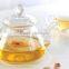 Hot sale home decoration famous borosilicate clear glass tea coffee set sale