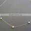 2016 most fashion Women's 8 Stars gold chain Lariat Necklace