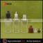 30ml clear square pet plastic dropper bottle with childproof cap or screw cap for choice                        
                                                                                Supplier's Choice