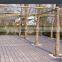2015 new no-painting design wood plastic composite decking
