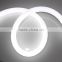 White diameter 20mm round 360 degrees neon flex lighting