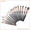 Professional Cosmetic 20PCS Make Up Brushes Plastic Handle Nylon Brush Basic Eyebrown Eyeshadow Mascara Lip Brushes