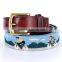 Export America Golf hot sell Needlepoint belt