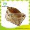 Modern wood small candy basket