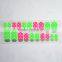 Tiebeauty stunning neon color nail arts design 14 day nail decal factory