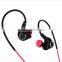 sport bluetooth headset and super bass stereo in-ear earbuds for sport