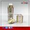 wholesale luxury crylic triangle cylinder bottle for lotion