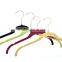 Plastic Velvet hanger clothes hanger ASDF06
