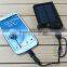 Promotion! lowest price 1500Mah waterproof solar energy mobile power bank for samsung