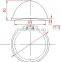 LED Lens 60 Degree For LED High Bay Light Floodlight Dia.78mm