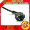 Europe AC power cord CEE7/7 to IEC320 C13 250V 10A 14AWG