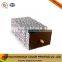 Flower Design Folding Paper Storage Box Decorative Cardboard Drawer Box