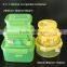 silicone co-injected Rectangular airtight storage food container