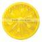 promotional fruit slice lemon pool float loungers, customised pool air mattress
