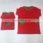 hot selling stylish in stock famliy matching red and green long sleeve baby sleepsuit