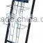 Metal White Wire Portable Magazine Newspaper Bruchure Catalogue Display Stands HSX-2020