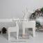 Series Matt White Chirstmas Reindeer Statues