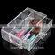 Acrylic drawer organizer for cosmetics jewelry