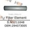 filter element OEM 273827007 Concrete Pump spare parts for Putzmeister Sany