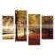 Beautiful streetscape yellow tree canvas prints for living room