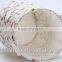Foldable Round Cute Line Canvas Towel Clothes Organizer Storage Basket Hamper Tote Bag