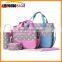 Lunch bag ,bottle bag diaper bag set baby diaper bag
