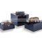 Acrylic Gloss Stacking Display Cubes Nesting with 1 Large, 1 Medium, 1 Small Stand
