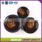 Custom plastic made buffalo horn color resin button for suit