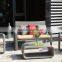 modern outdoor pe rattan sofa