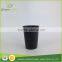black plastic nursery flower pots