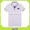 Custom new polo shirt design for men with embroidery logo