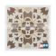 Mexican decorative cement tile, design flower pattern tiles 300*300mm
