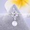 Colorful Rhinestone Cloth Wedding Brooch New Style Brooch for party