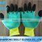 cotton shell double dipped latex coated gloves anti slip latex coated gloves