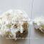 New Zealand wool noils, 28-30 mic, natural white color