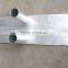 hot dipped galvanized Iraland style double removable leg crowd control barrier
