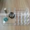 wholesale household innovative beautful clear acrylic makeup organizer with 16 grids for store jewelry cosmetic