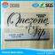 perfect transparent visiting card with high workmanship